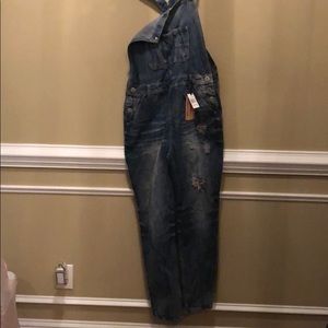 Bleecker & Mercer Denim Overalls 38 x 32